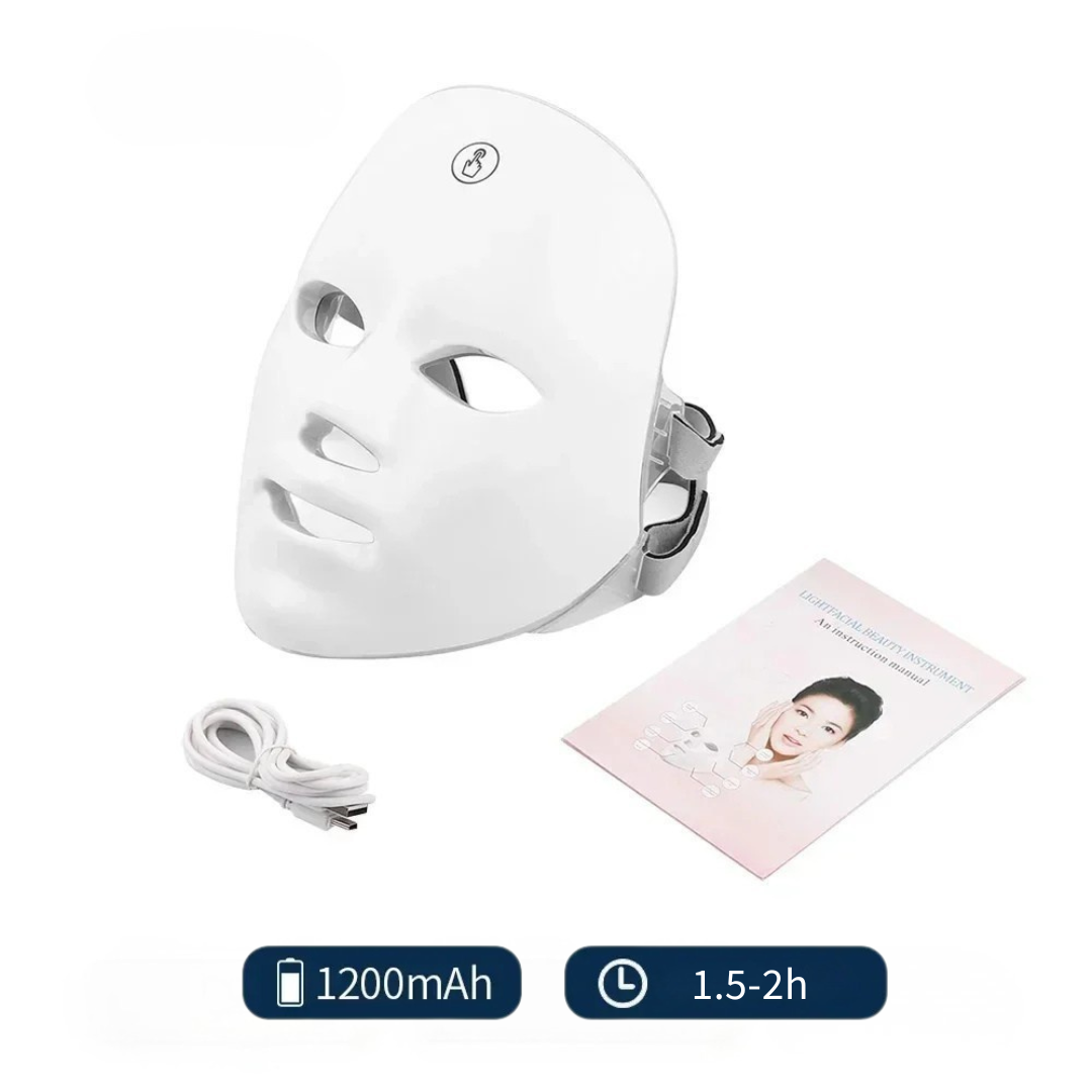Glowskin Mask - LED Gesichtsmaske für strahlende & glatte Haut