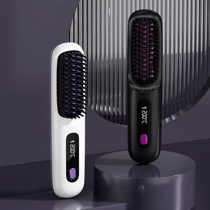 Ion Brush Pro - Kabellose 3-in-1 - Glättbürste