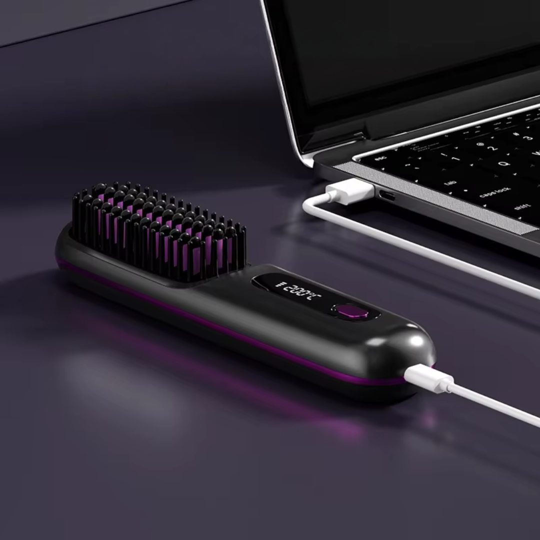 Ion Brush Pro - Kabellose 3-in-1 - Glättbürste