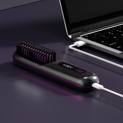 Ion Brush Pro - Kabellose 3-in-1 - Glättbürste