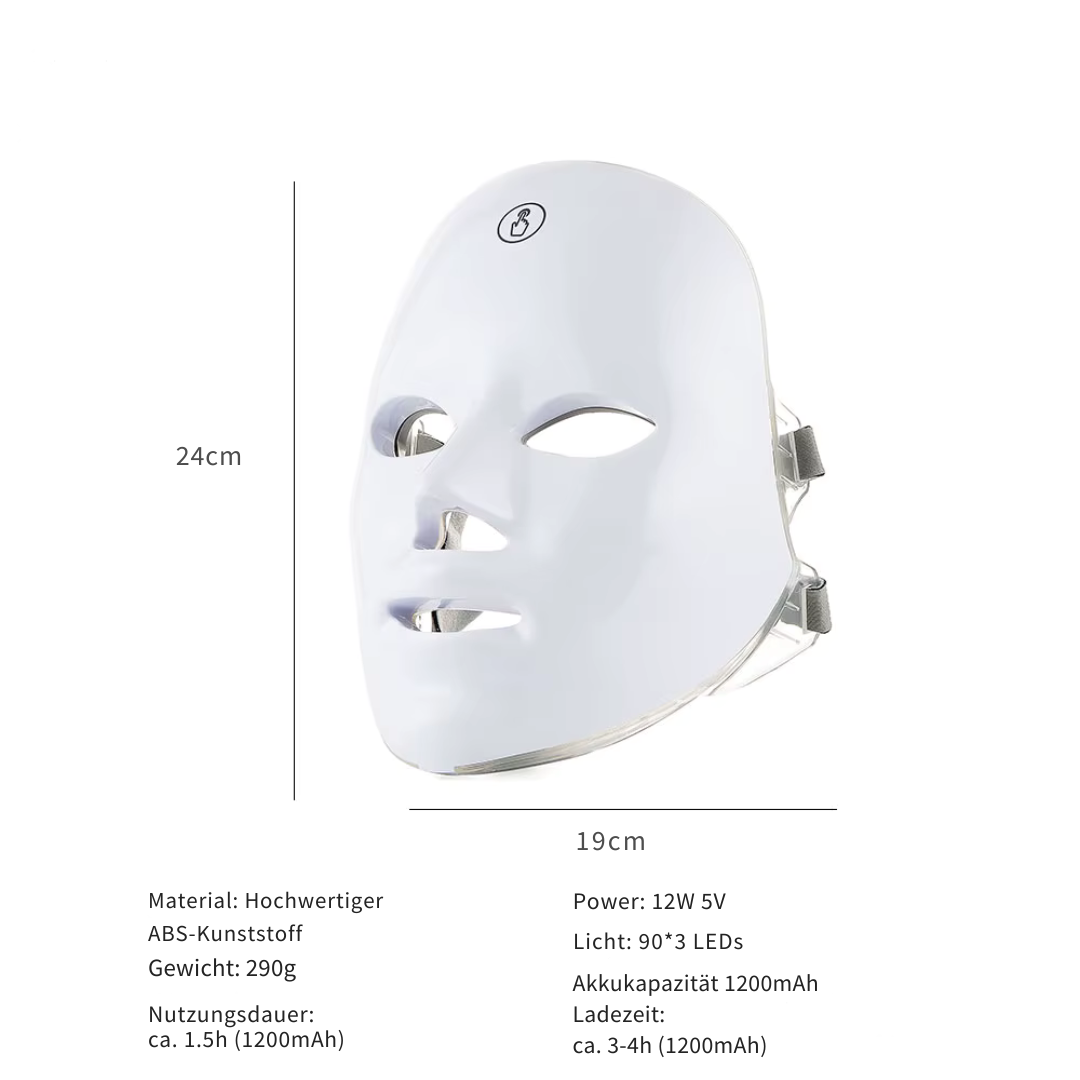 Glowskin Mask - LED Gesichtsmaske für strahlende & glatte Haut