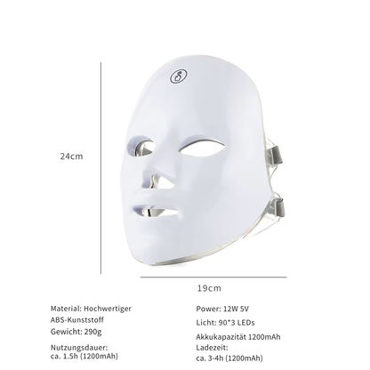 Glowskin Mask - LED Gesichtsmaske für strahlende & glatte Haut