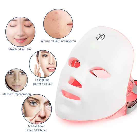 Glowskin Mask - LED Gesichtsmaske für strahlende & glatte Haut