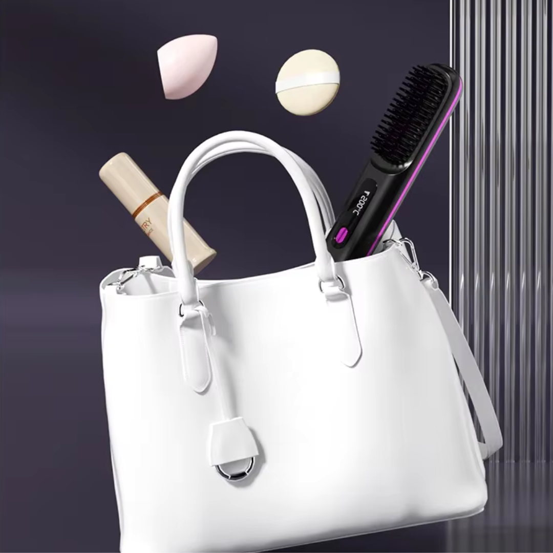 Ion Brush Pro - Kabellose 3-in-1 - Glättbürste