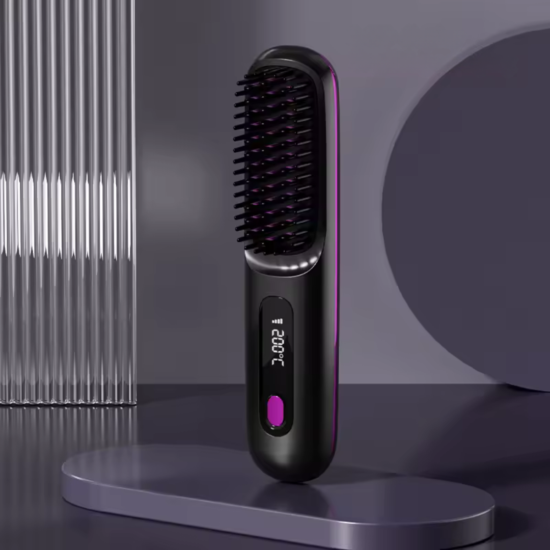Ion Brush Pro - Kabellose 3-in-1 - Glättbürste
