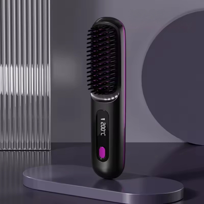 Ion Brush Pro - Kabellose 3-in-1 - Glättbürste